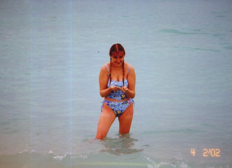 Me ~ 'shelling' on Venice Beach