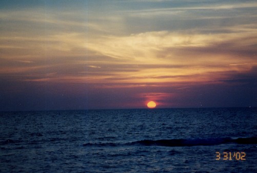 Easter sunset